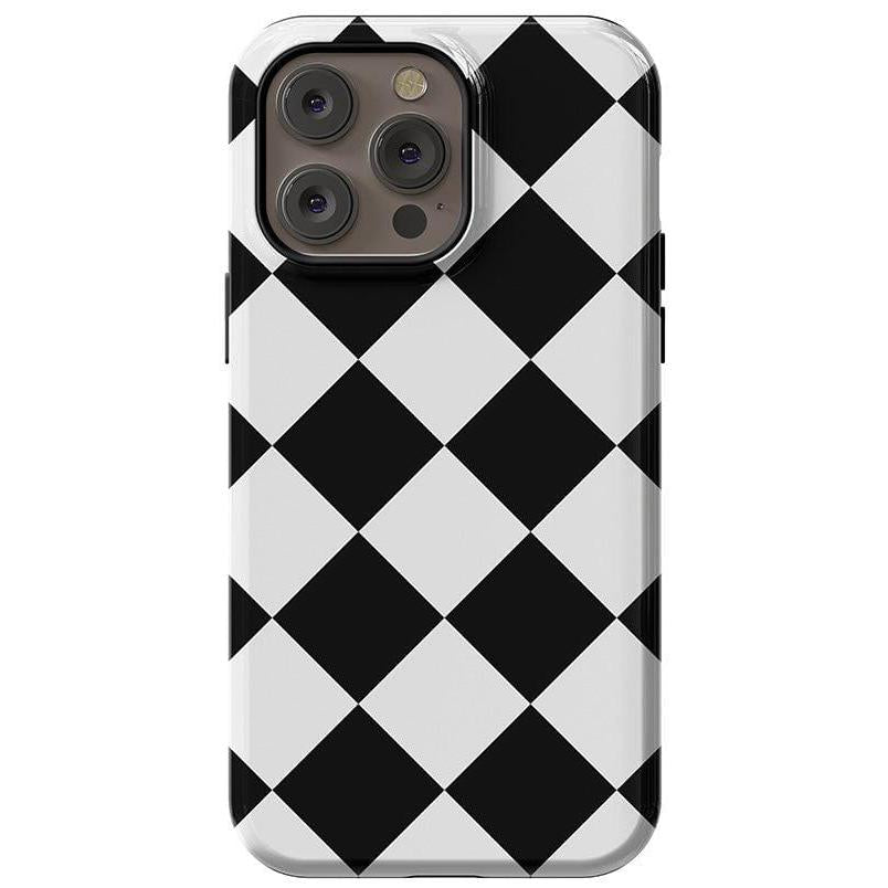 Black Checkerboard | High Contrast Design Case
