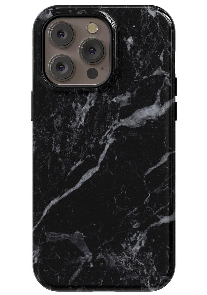 Black Pearl | Classic Black Marble Case
