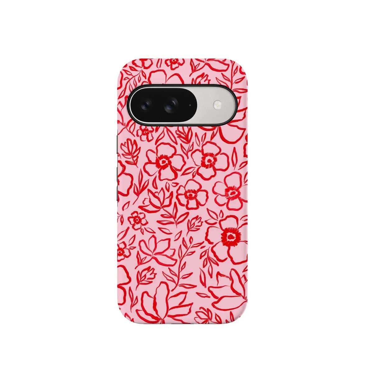 Blush Garden | Floral Doodle Case
