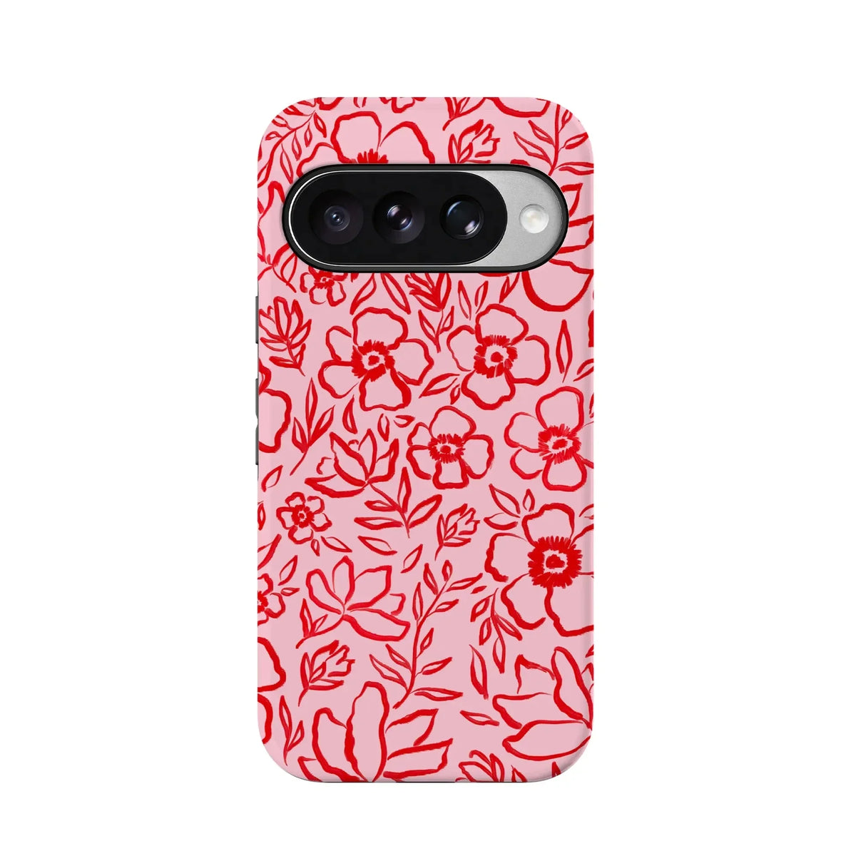 Blush Garden | Floral Doodle Case