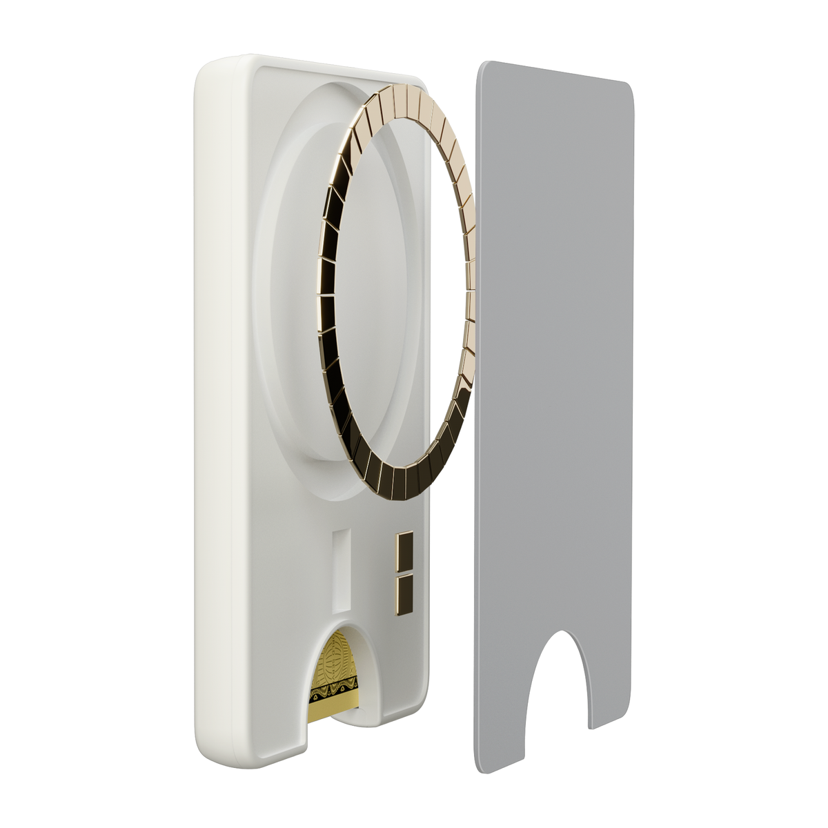 Bone White MagWallet