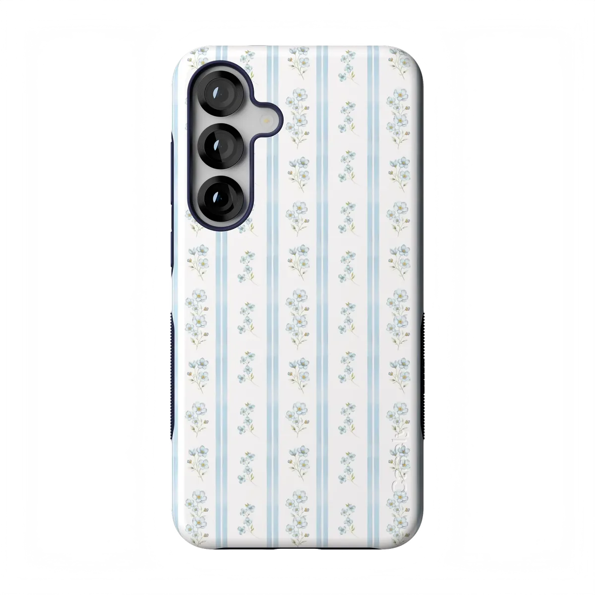 Cottage Stripe | Blue Floral Case