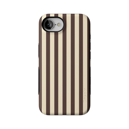 S'more Stripes | Brown Striped Case