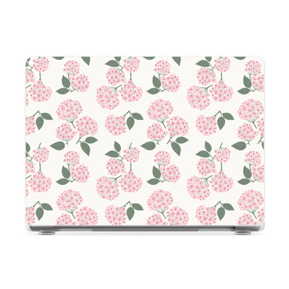 Nantucket Cottage | Pink Hydrangea Laptop Shell