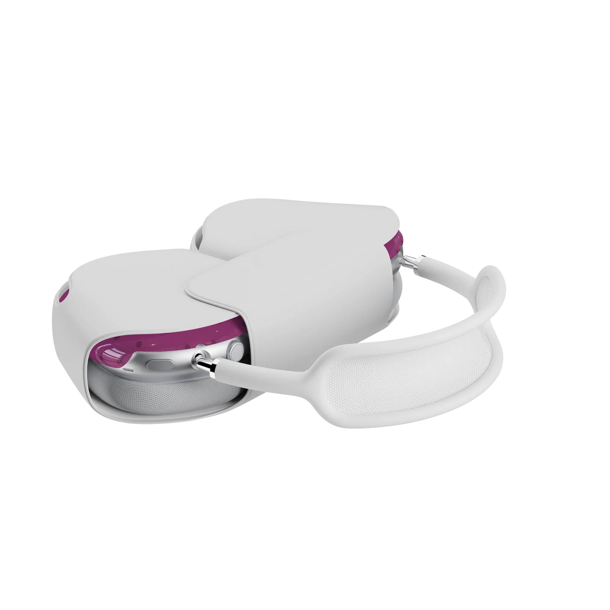 On the Dot | Plum Polka Dot AirPods Max Case