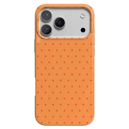 On the Dot | Orange Polka Dot Case