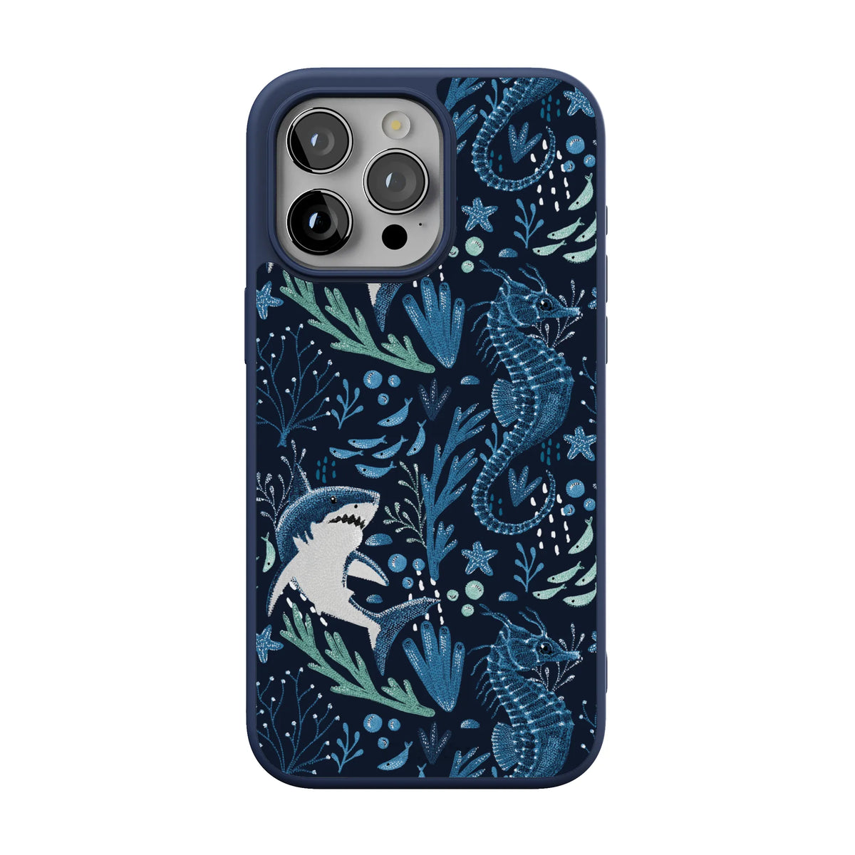 Midnight Reef | Shark Print Case