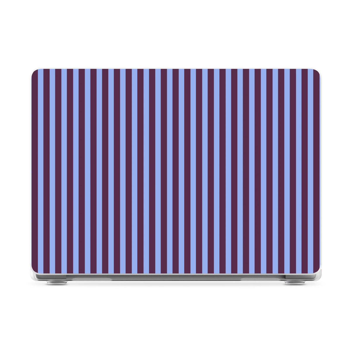 Perfect Stripes | Purple & Blue Stripes Laptop Shell