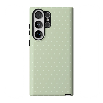On the Dot | Green Polka Dot Case