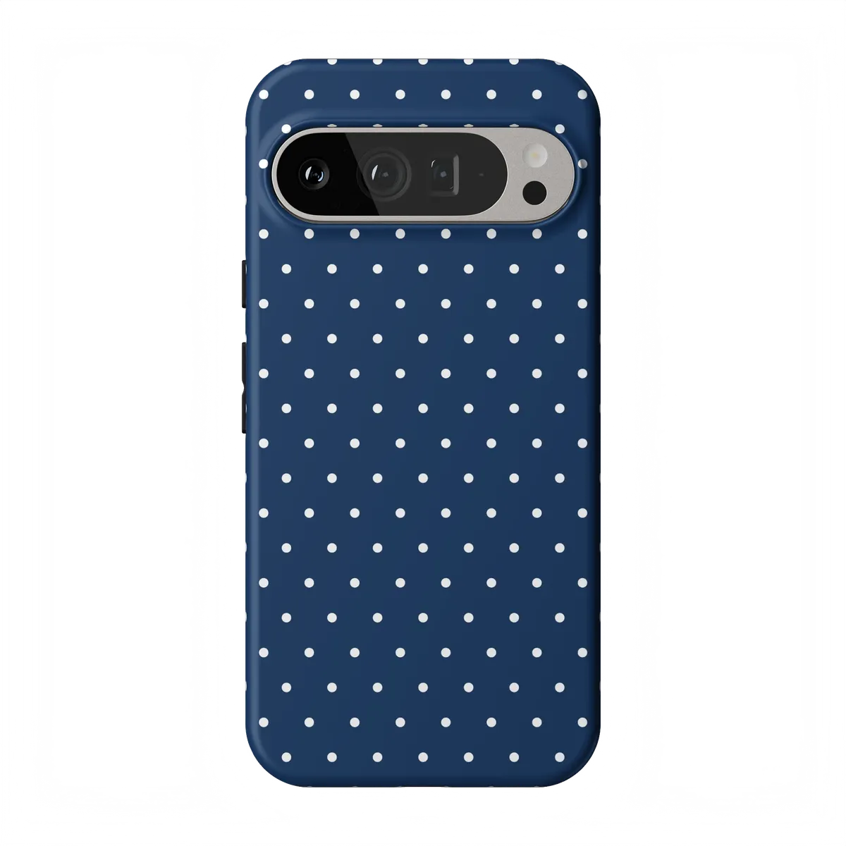 On the Dot | Navy Polka Dot Case