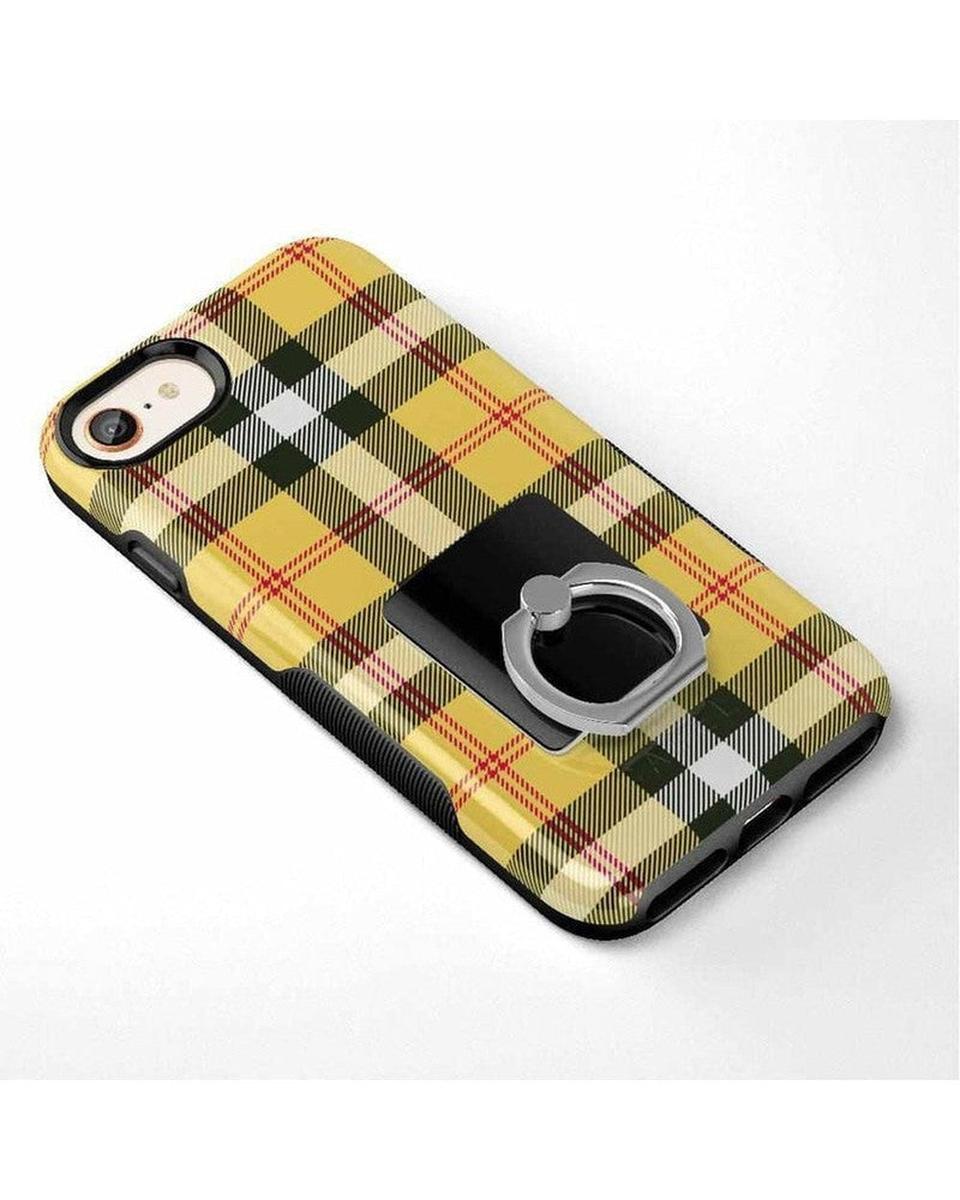 Classic Black iPhone Ring & Kickstand