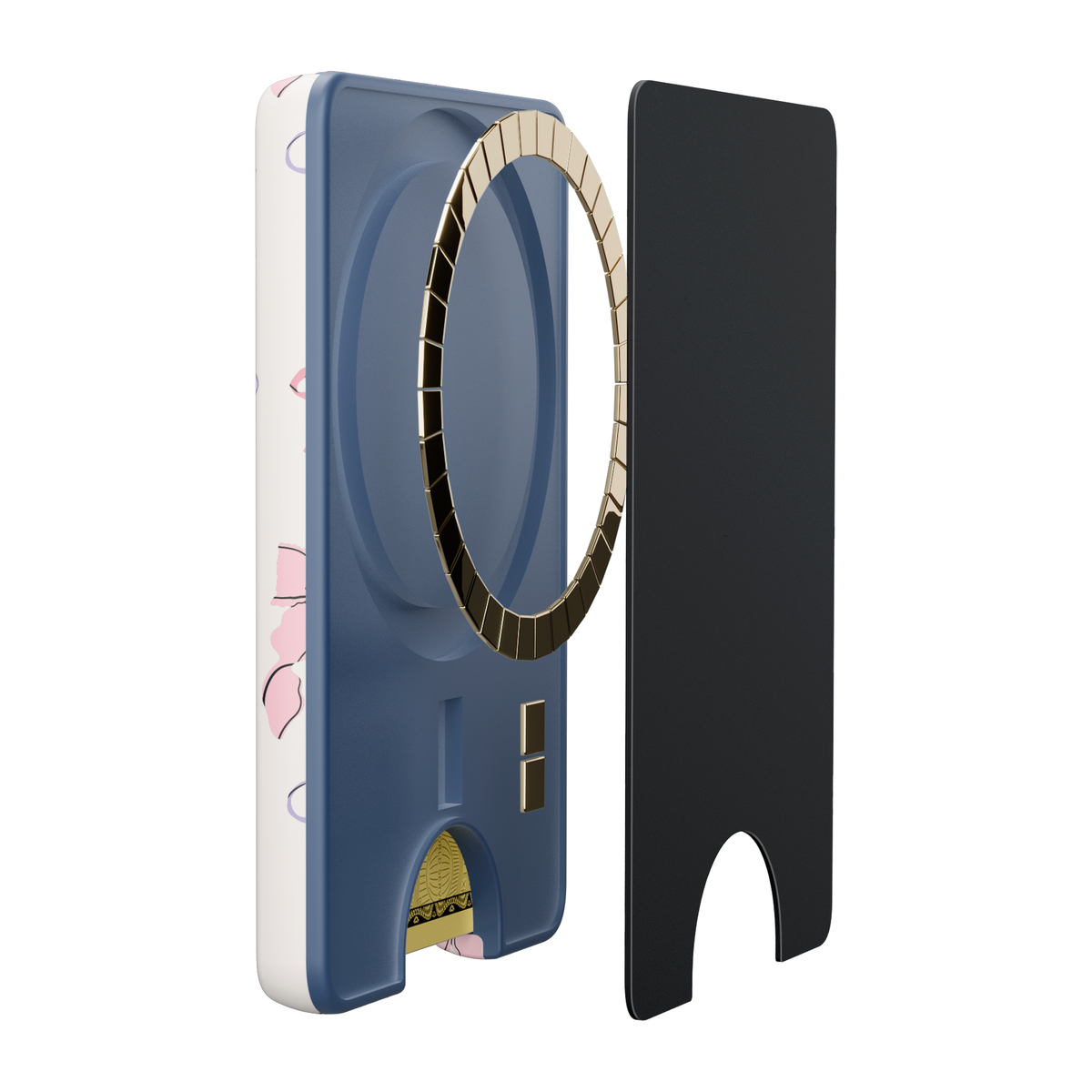 Coquette Girlie | Pastel Bows MagWallet