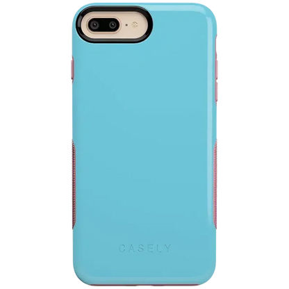 Cotton Candy Electric Blue on Pink | Ultra-Protective Bold Case