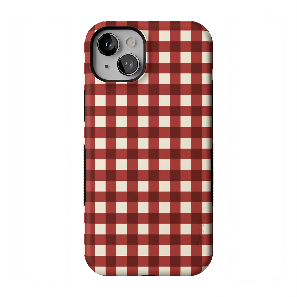 Checked Twice | Red Plaid Case