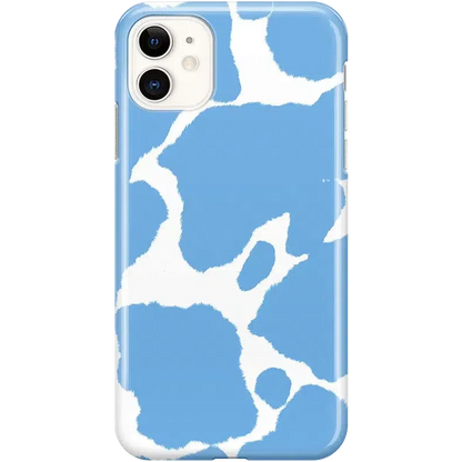 Current MOOd | Light Blue Cow Print Case