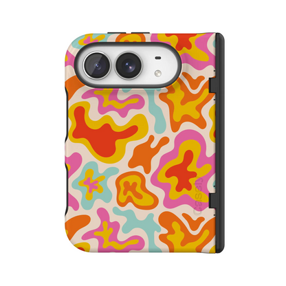 Tropical Color Splash | Abstract Retro Case