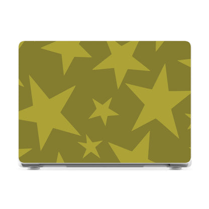 Stars Align | Green Stars Laptop Shell