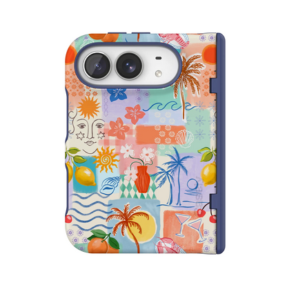 Tropical Heat | Beachy Collage Case