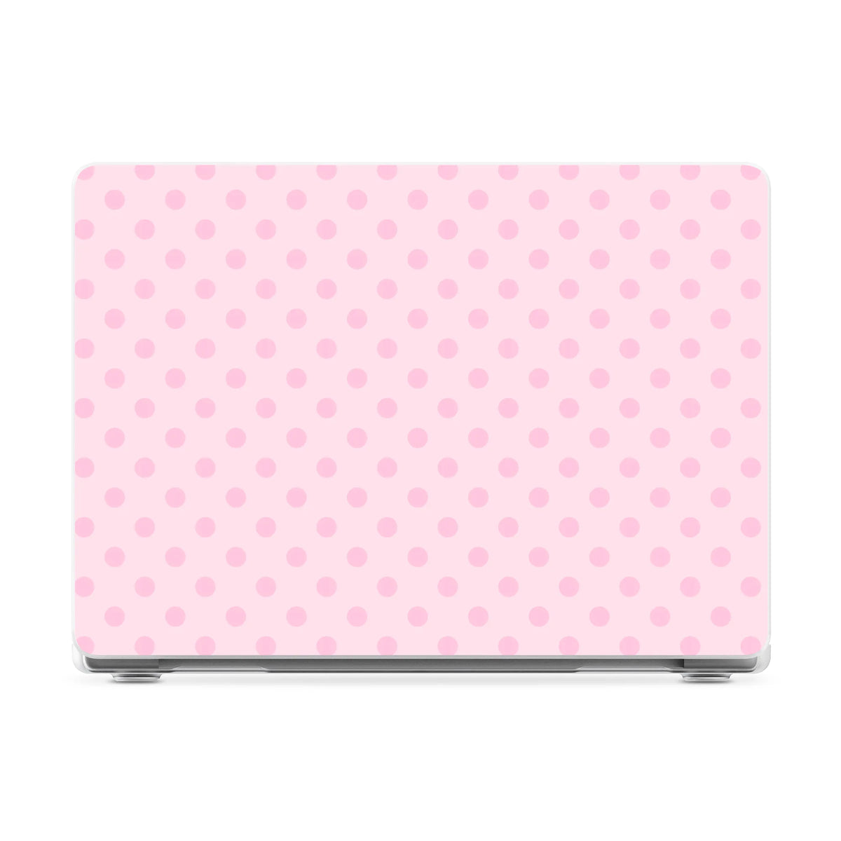 Spotted in SoHo | Pink Polka Dot Laptop Shell
