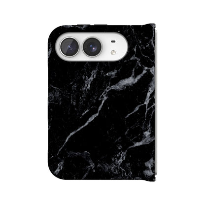 Black Pearl | Classic Black Marble Case