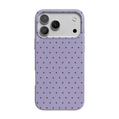 On the Dot | Purple & Plum Polka Dot Case