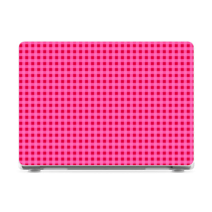 Sweet Jam | Hot Pink Gingham Laptop Shell