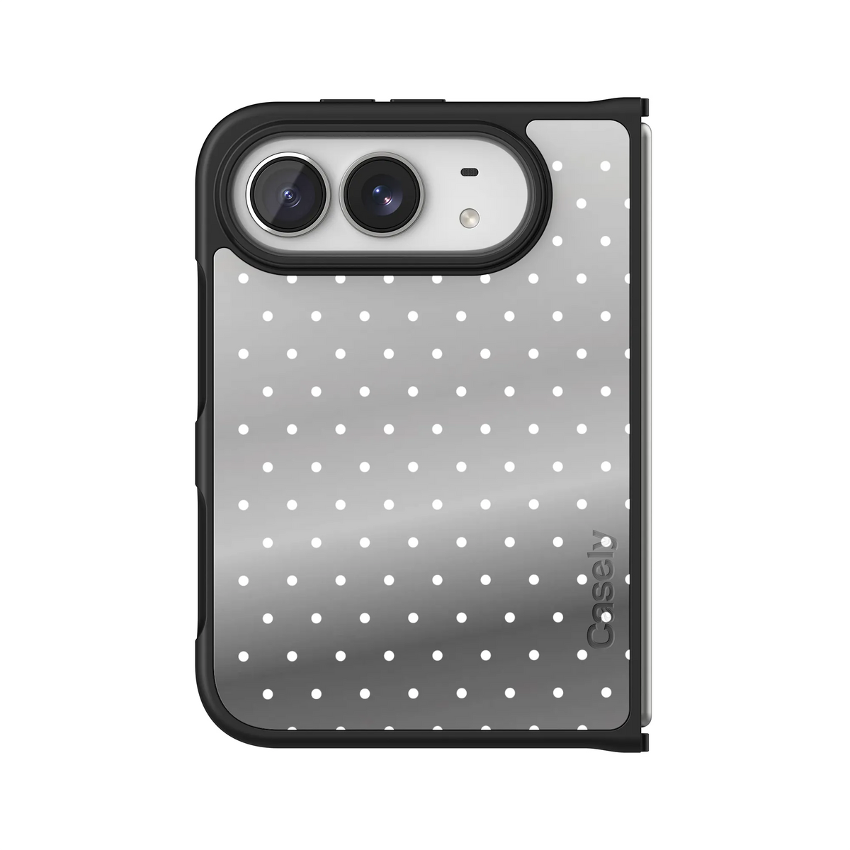 On the Dot | White Polka Dot Case