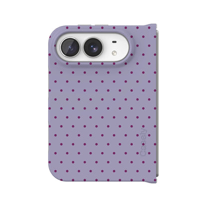 On the Dot | Purple & Plum Polka Dot Case