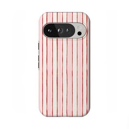 Pretty in Pastel | Blush Stripes Case