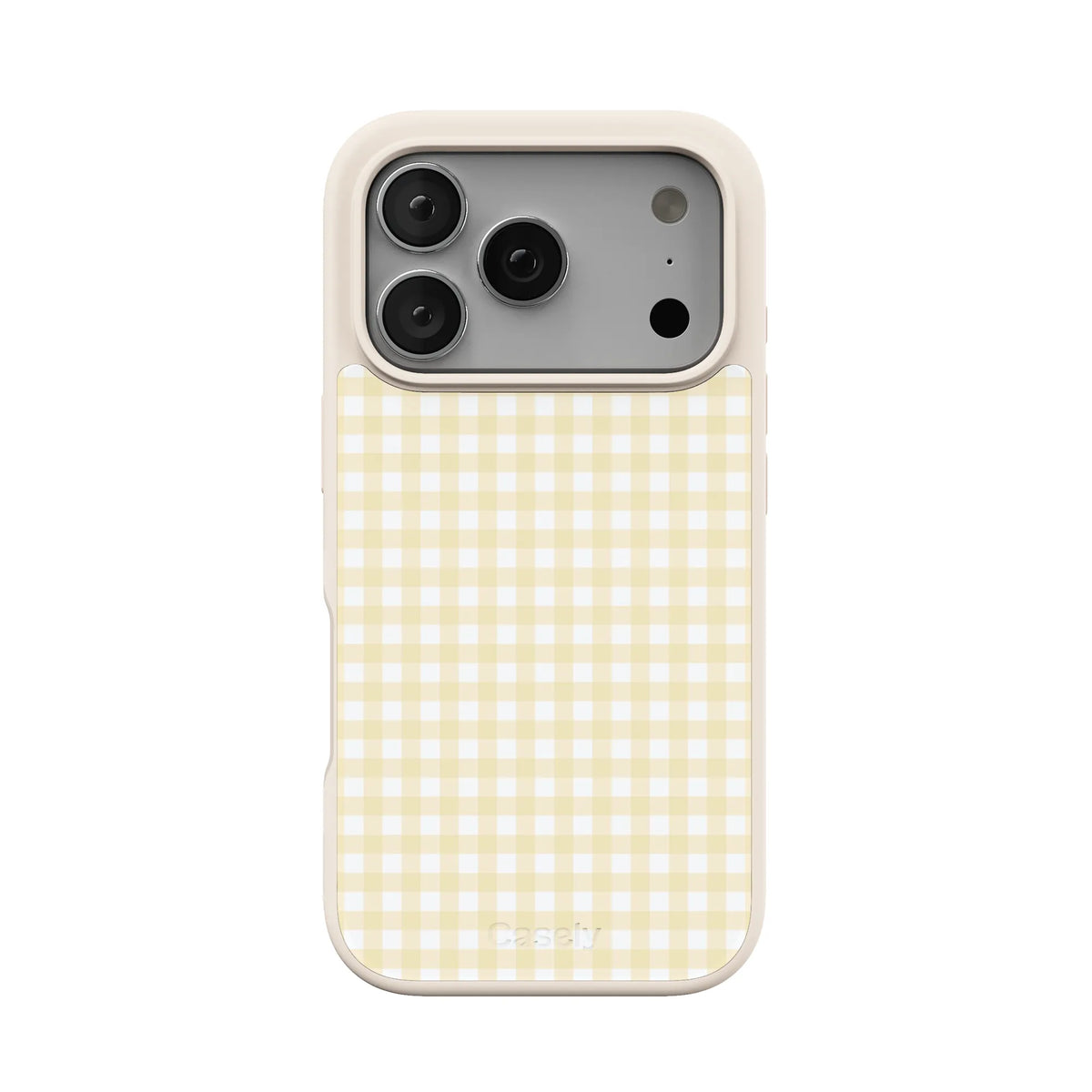 Pastel Picnic | Yellow Gingham Case