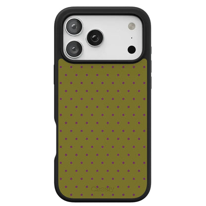 On the Dot | Moss & Plum Dots Case