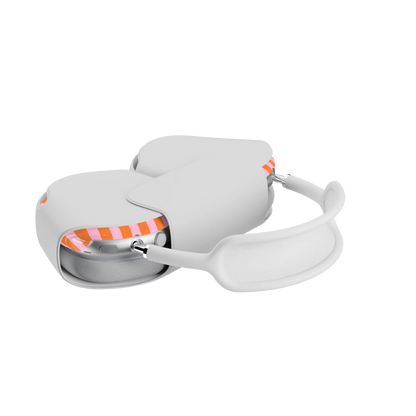 Perfect Stripes | Orange & Pink Stripes AirPods Max Case