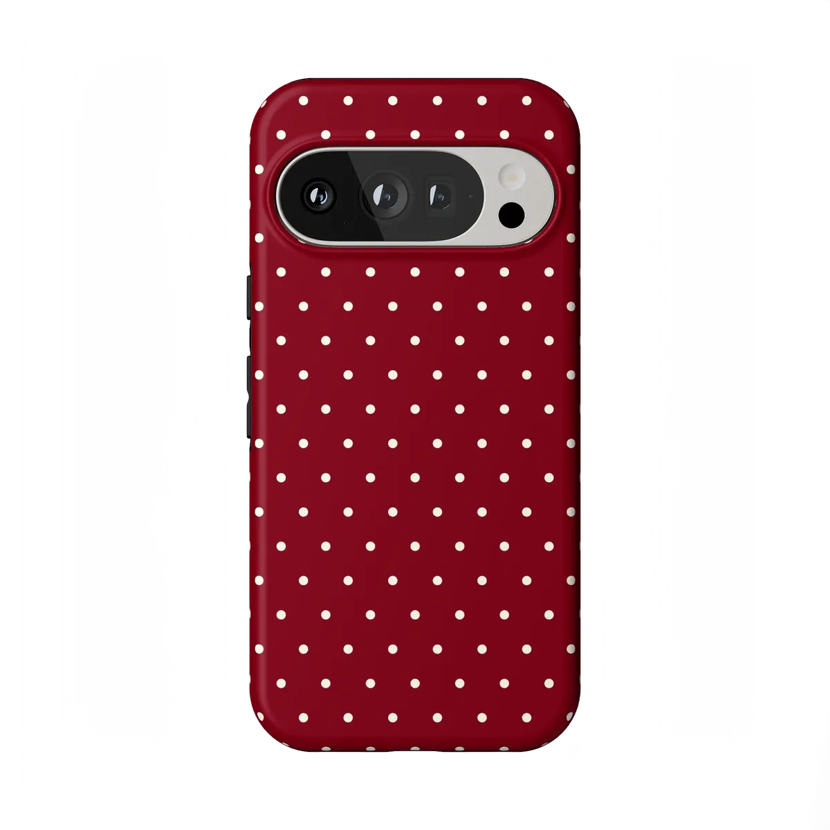 On the Dot | Maroon Polka Dot Case