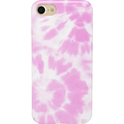 Down for Whatever | Light Pink Tie Dye Case