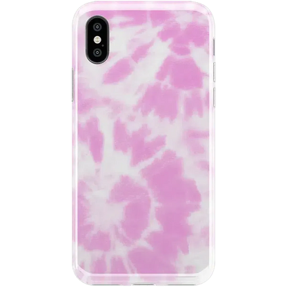 Down for Whatever | Light Pink Tie Dye Case