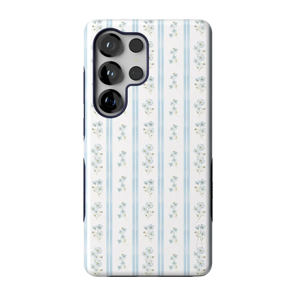 Cottage Stripe | Blue Floral Case