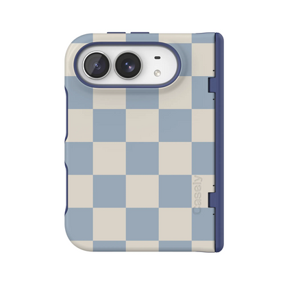 Fit Check | Light Blue Checkerboard Case