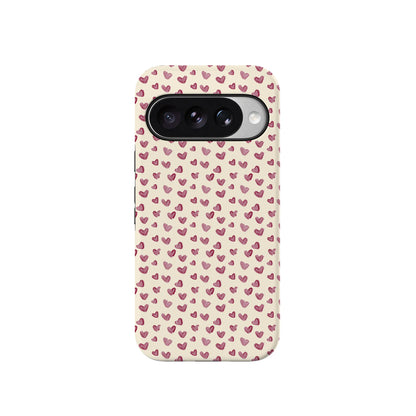 Lovebug | Mauve Hearts Case