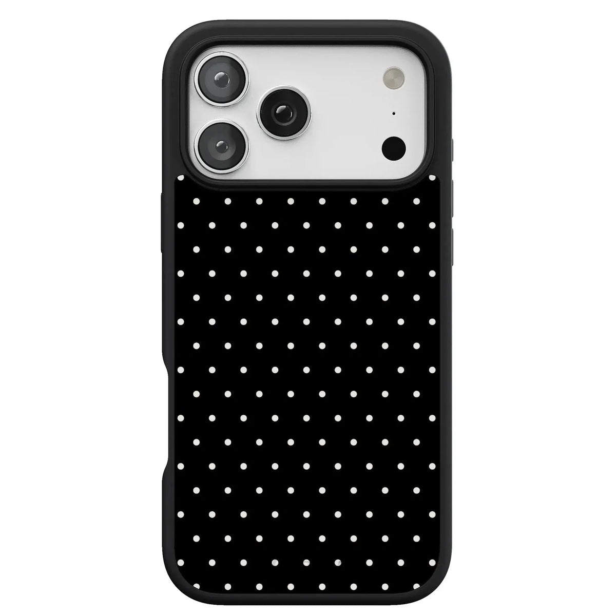 On the Dot | White Polka Dot Case