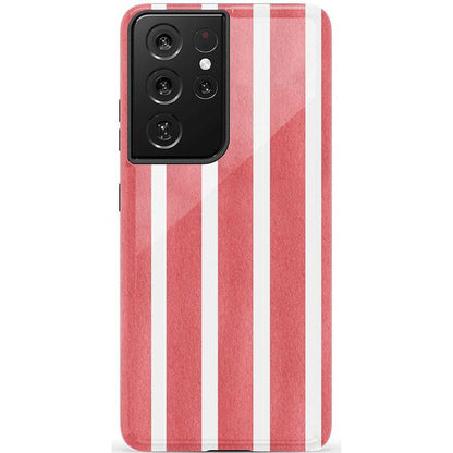 East Coast Summer | Red Stripes Case