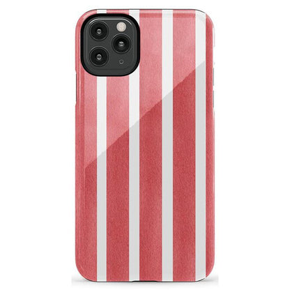 East Coast Summer | Red Stripes Case