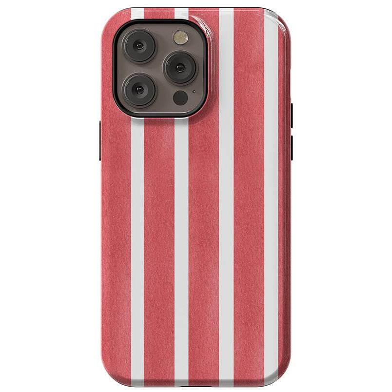 East Coast Summer | Red Stripes Case
