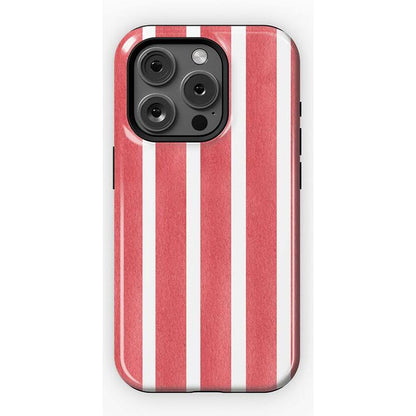 East Coast Summer | Red Stripes Case