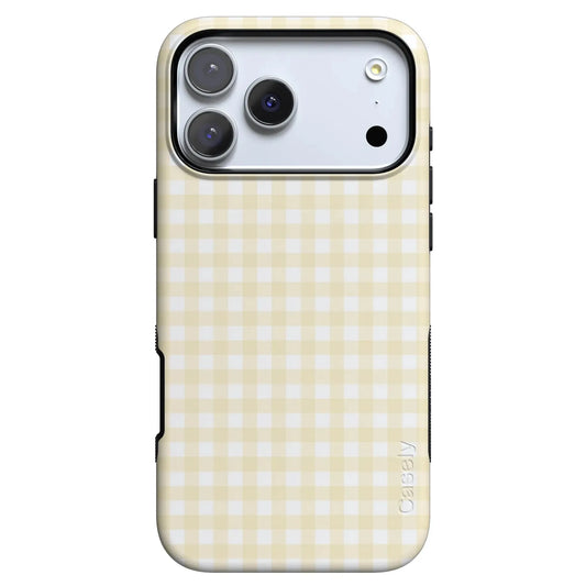 Pastel Picnic | Yellow Gingham Case