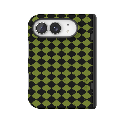 Wicked Hex | Green Checkered Case