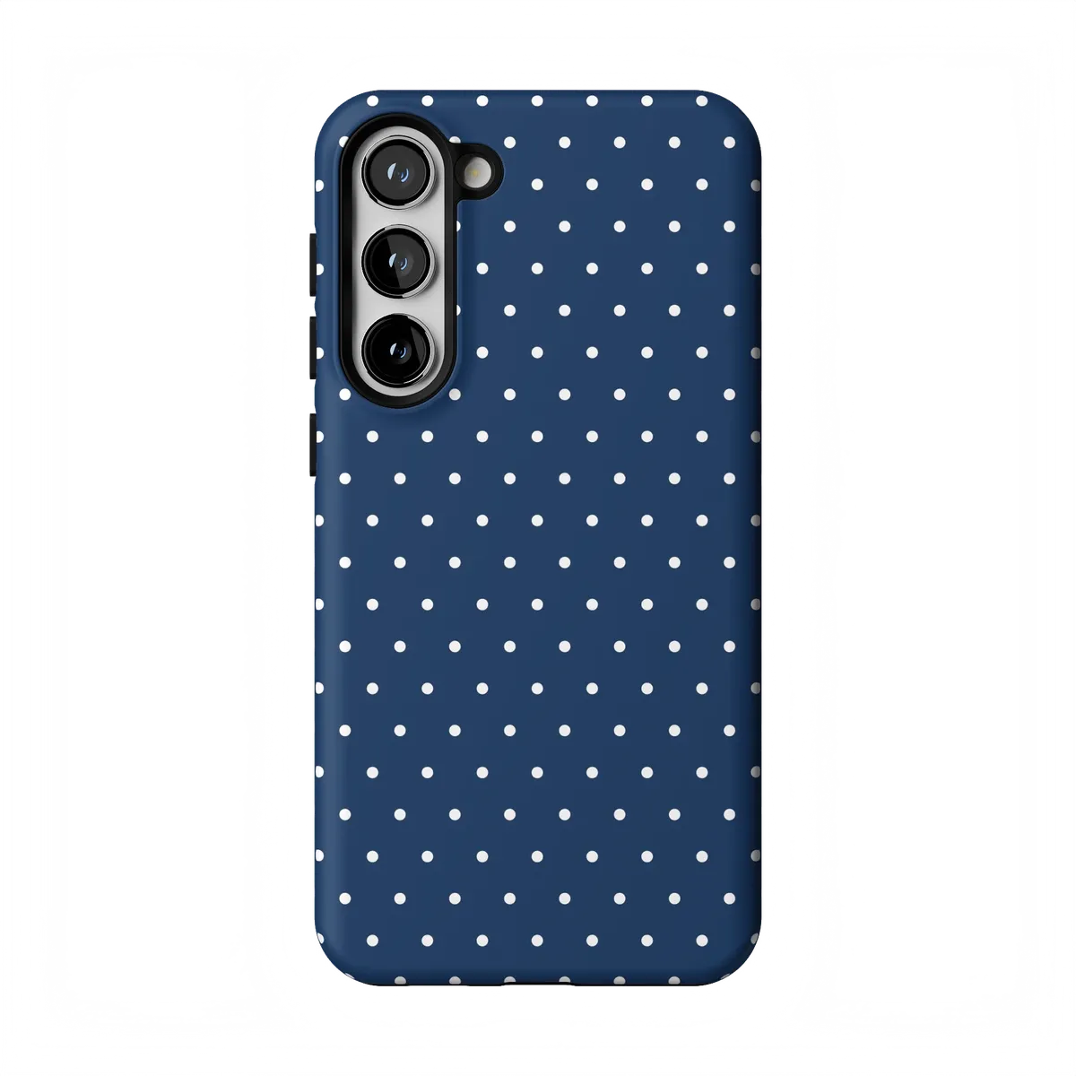 On the Dot | Navy Polka Dot Case