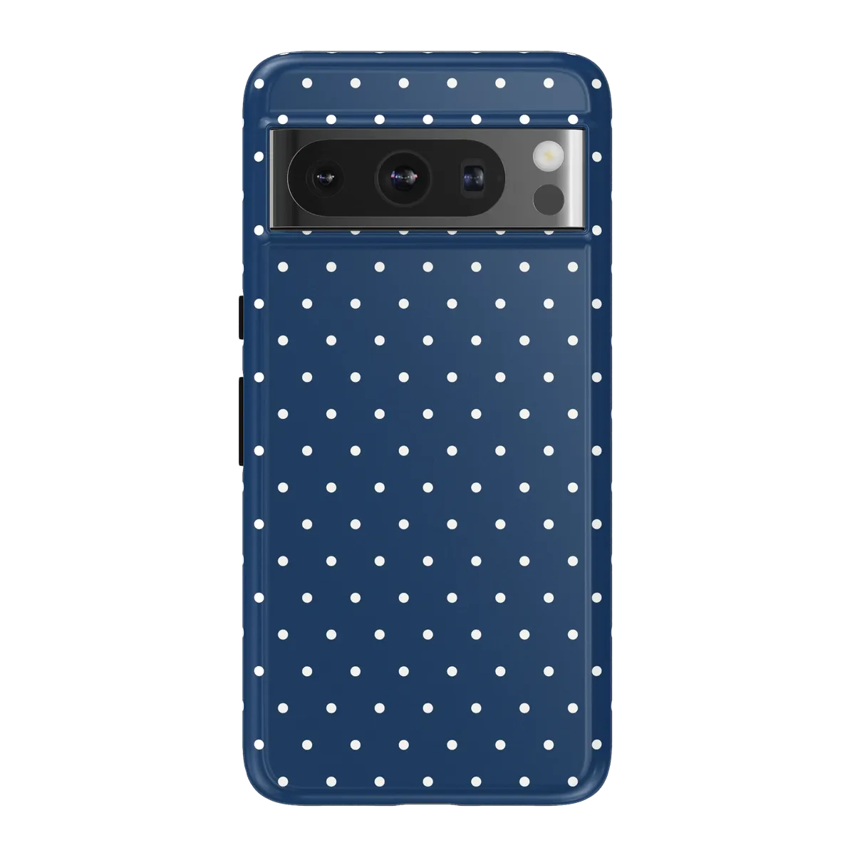 On the Dot | Navy Polka Dot Case
