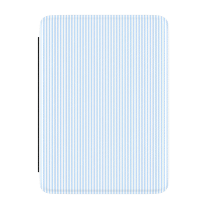Stripes and the City | Light Blue Pinstripe Kindle Case