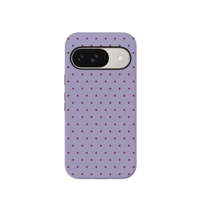 On the Dot | Purple & Plum Polka Dot Case