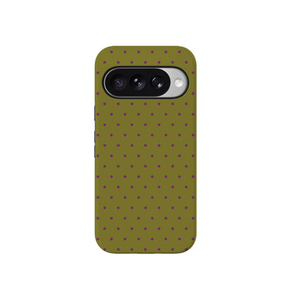 On the Dot | Moss & Plum Dots Case